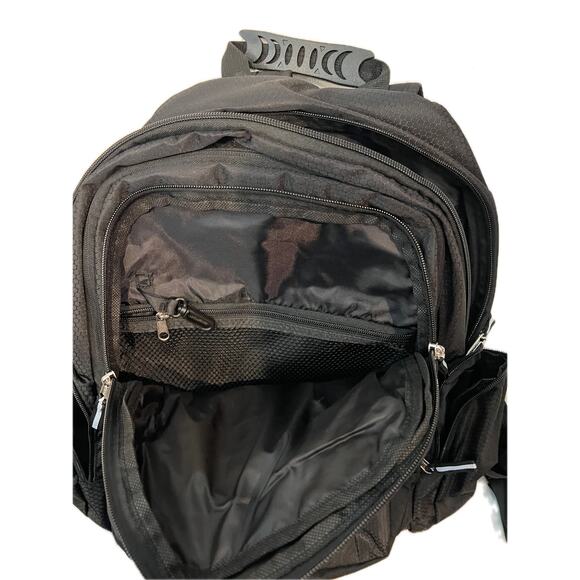 Eastsport Diamond Expandable Recycled Backpack - Picture 3 of 4